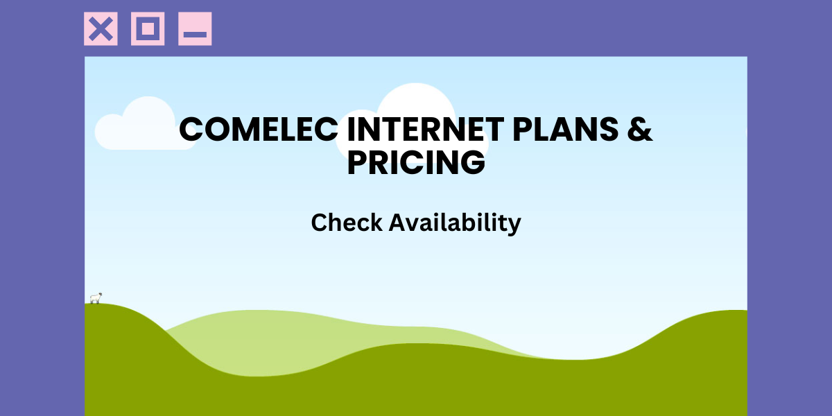 Comelec Internet Plans & Pricing